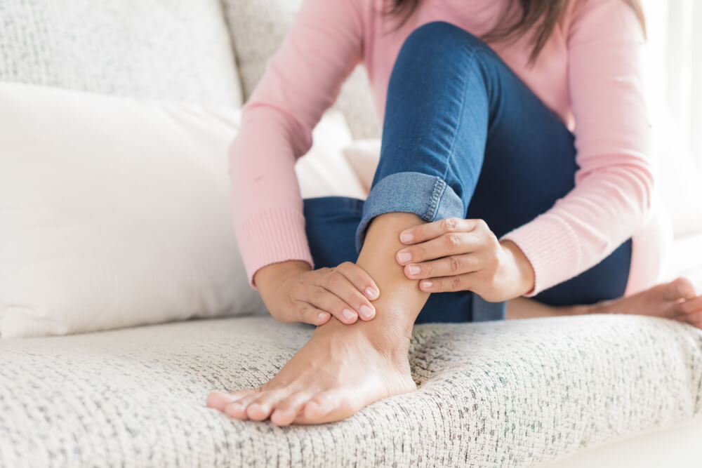 What happens if you don’t seek therapy for a sprained ankle shutterstock 1161628789 front of ankle pain