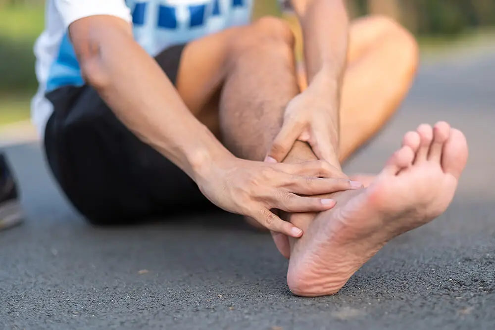 3 PT treatments for a sprained ankle that's also causing knee pain