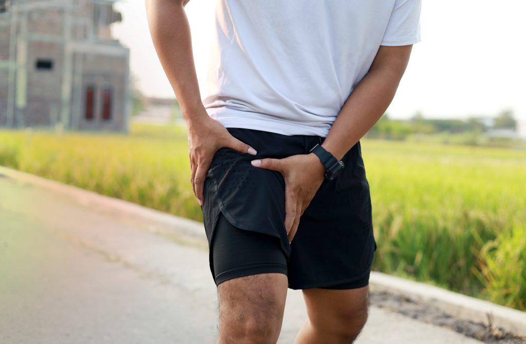 Hip Flexor Tear: Symptoms, Treatments, Causes AdobeStock 674657635 hip flexor tear: symptoms, treatments, causes hip pain